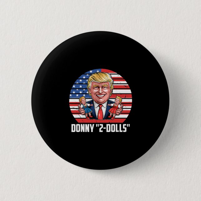 Donny 2-dockors Roliga Trump Design  Knapp (Framsida)