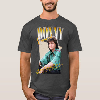 Donny Osmond Retro Aesthetic Fläkt Design T Shirt