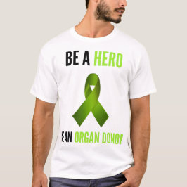 Donor Awareness Pride Support Hero Unisex  T Shirt