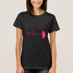 Donor - Ekg Heartslag Kidney Disease Awareness T Shirt