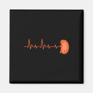 Donor - Ekg Heartslag Organ Njursjukdom Awarene Magnet