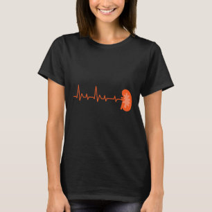 Donor - Ekg Heartslag Organ Njursjukdom Awarene T Shirt