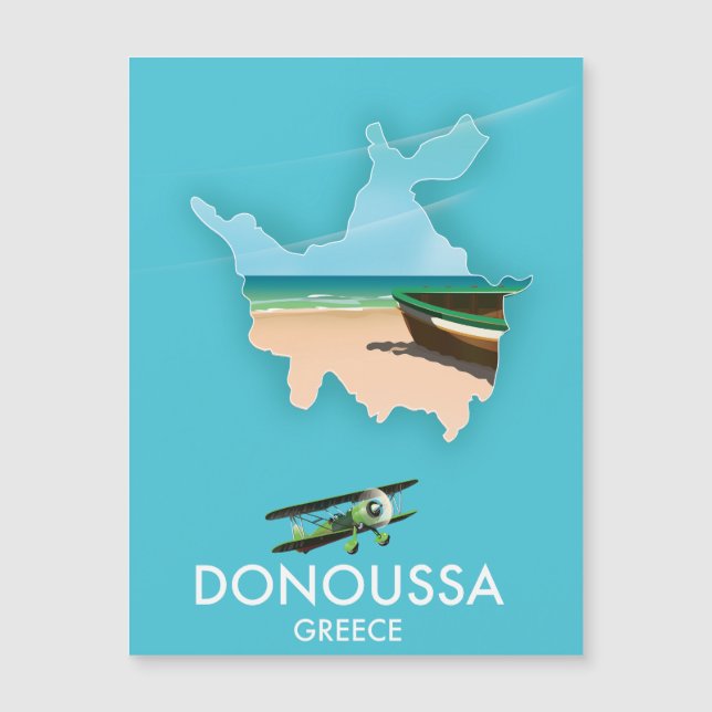 Donoussa Greece resa karta (Framsida)