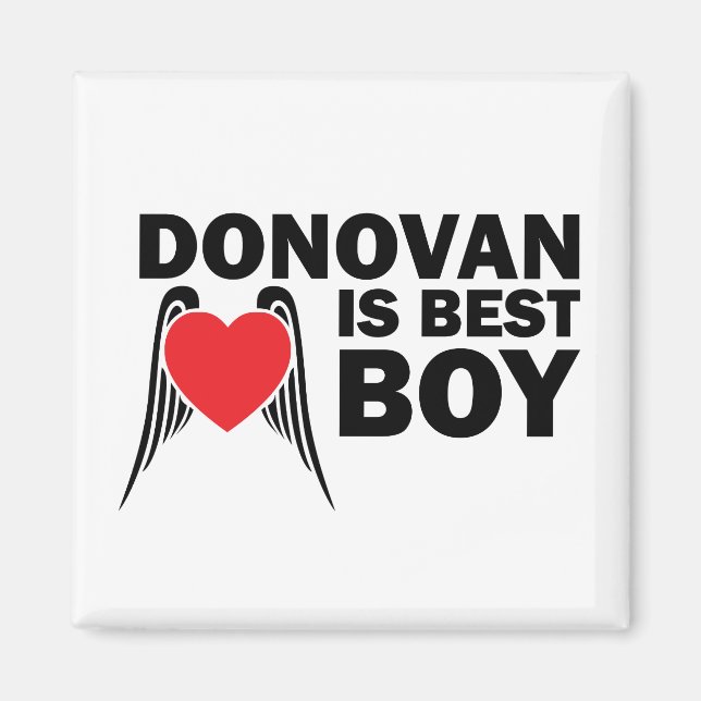 Donovan är BestBoy Magnet (Framsidan)