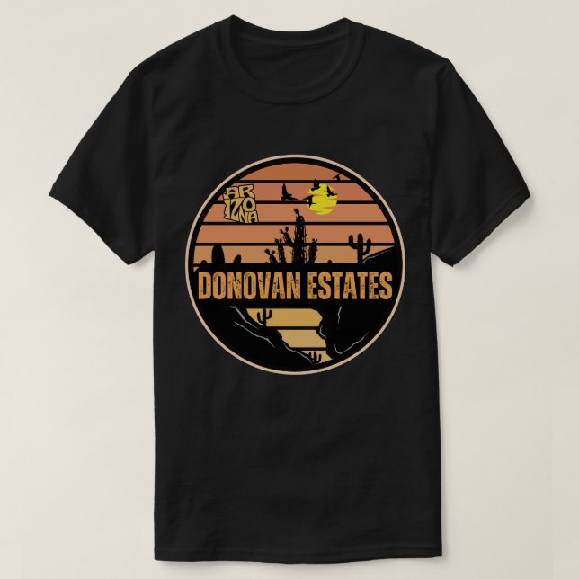 Donovan Estates, Arizona T Shirt (Design framsida)