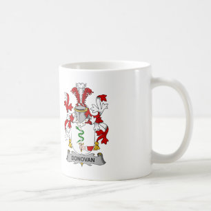 Donovan familjvapensköld kaffemugg