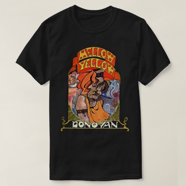 Donovan Mellow Gult Classic T-Shirt (Design framsida)