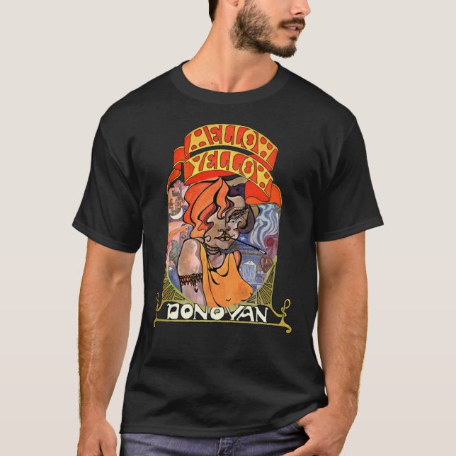 Donovan Mellow Gult Classic T-Shirt (Framsida)
