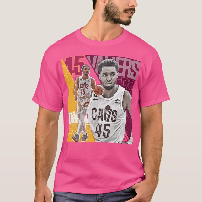 Donovan Mitchell Basketball Shirt Tapestry T (Framsida)