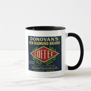 Donovans kaffe LabelBirmingham, AL Mugg