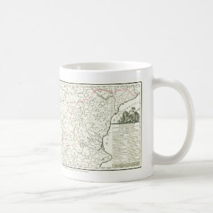 DONQUIXOTE-RUTTkarta - TAZA- Cervantes Kaffemugg