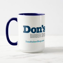 Don's Barber Shop - Blue Coffee Mugg