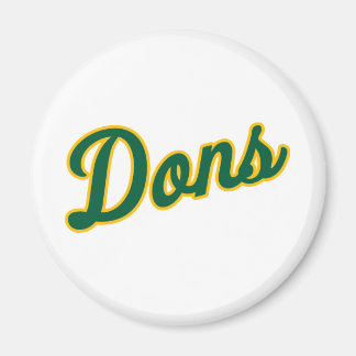 Dons logotyp för manus magnet