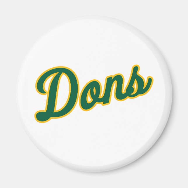 Dons logotyp för manus magnet (Framsidan)