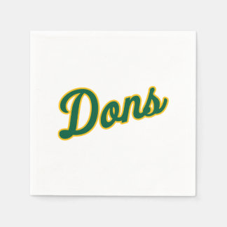 Dons logotyp pappersservett