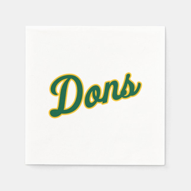 Dons logotyp pappersservett (Framsidan)