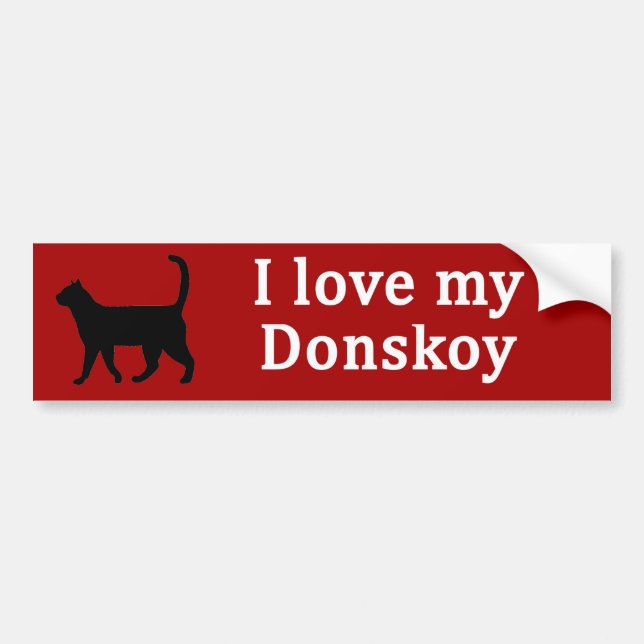 Donskoy Kärlek Bildekal (Framsidan)