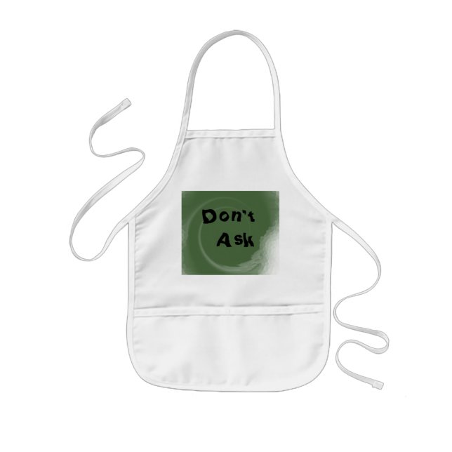Don't Ask Barnförkläde (Framsidan)