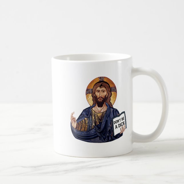 Dont Be A Jesus Book  Kaffemugg (Höger)