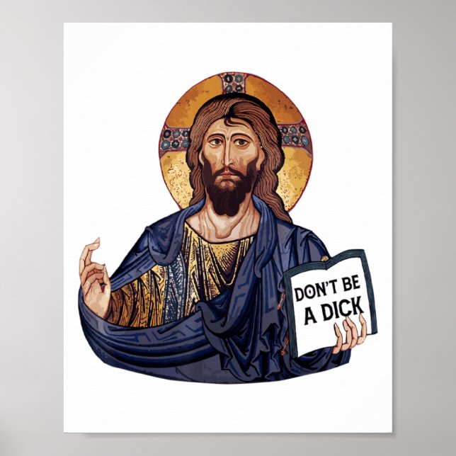 Dont Be A Jesus Book  Poster (Framsidan)