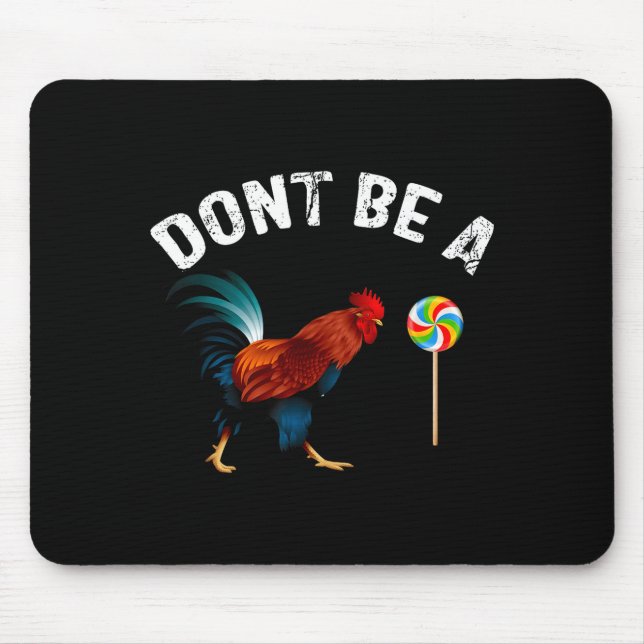 Dont Be A Sucker Funny Rooster Fathers Day Gift  Musmatta (Framsidan)