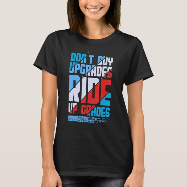 Dont buy Update DownHill Mountain Bike Design for  T Shirt (Framsida)