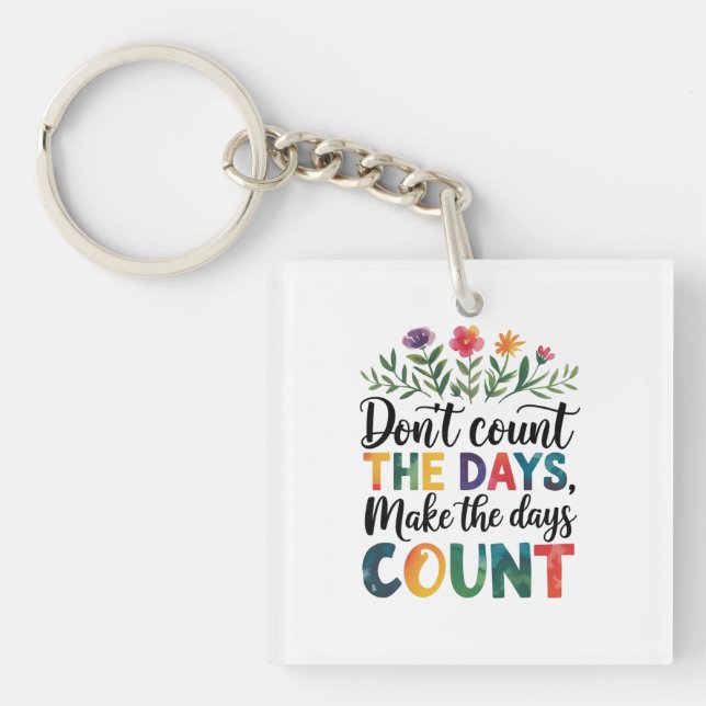 Don't count the days, make the days count (Framsidan)