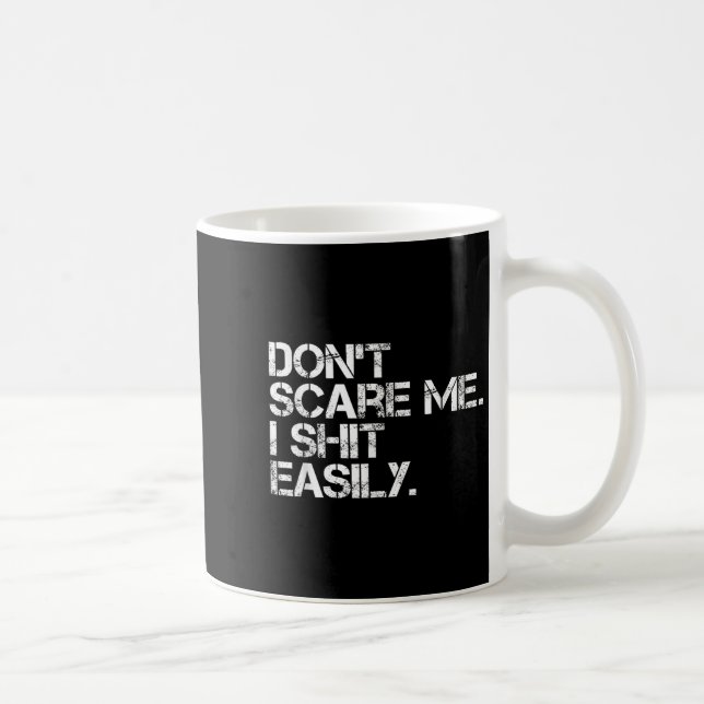 Don't E Me I Easily Funny Sarcastic Quote Men Wome Kaffemugg (Höger)