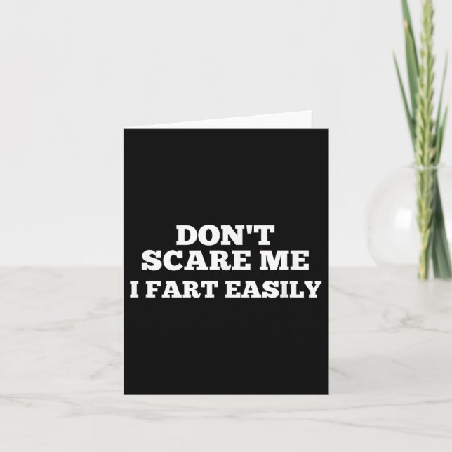 Dont E me I Fart Easily Kort (Framsida)