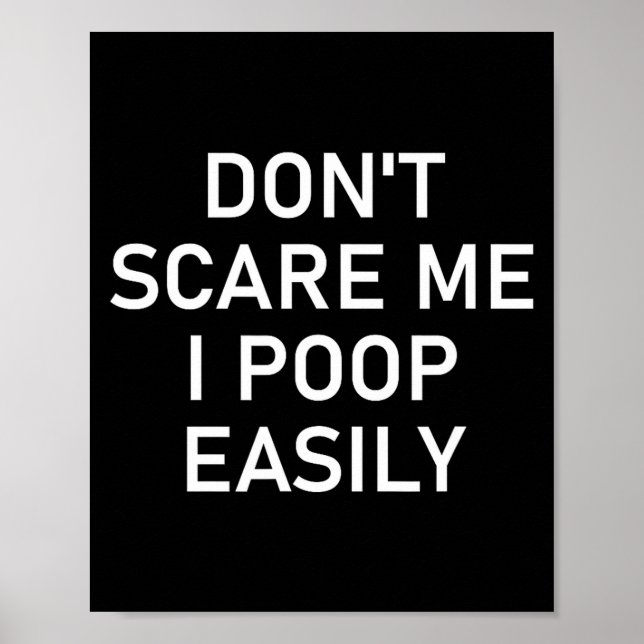 Don't E Me I Op Easily, Funny, Jokes, Sarcastic  Poster (Framsidan)