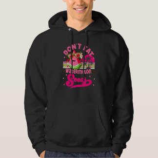 Don't Eat Watermelon Seeds Maternity Summer Fruit  Hoodie