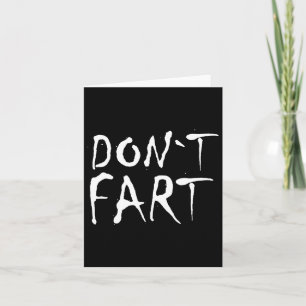 Dont Fart Bodybuilding Protein Fitness Weightlifti Kort