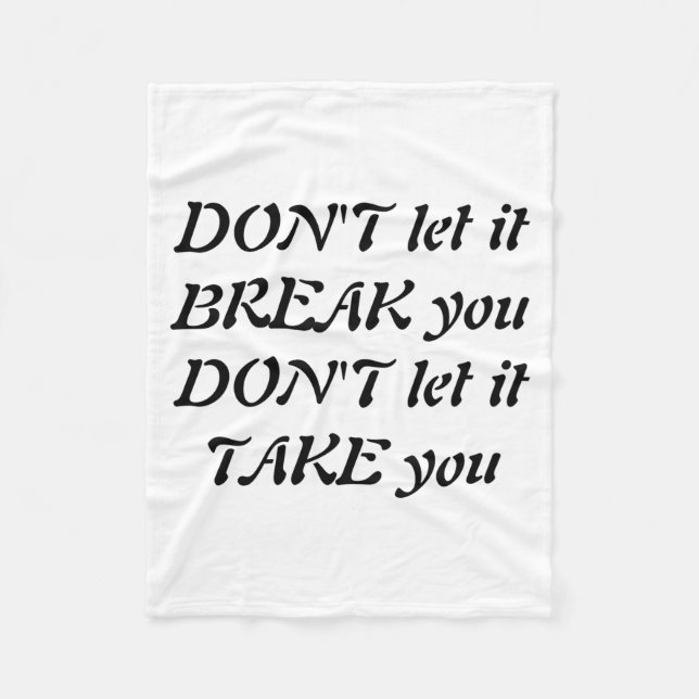 Dont  fleecefilt (Framsidan)