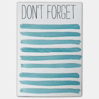 DONT FORGET Note Pad Post-it Block