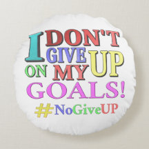 "DON'T GE UP GOALS" Cute Design. Köp nu