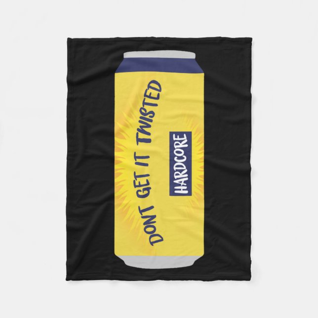 Dont Get It Twisted Tee Tea Meme Long Sleeve  Fleecefilt (Framsidan)