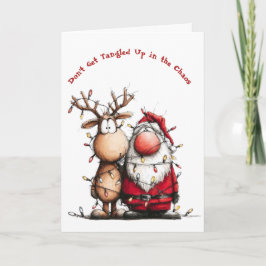 Don't Get Tangled Up in the Chaos card Kort