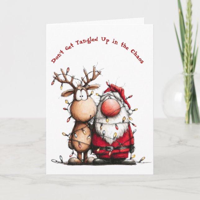 Don't Get Tangled Up in the Chaos card Kort (Framsida)