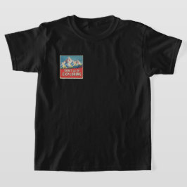 "DON'T GET TIRED OF EXPLORING" in Lofi style T Shirt