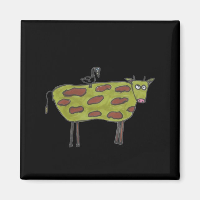 Dont Have A Cow Man  Magnet (Framsidan)