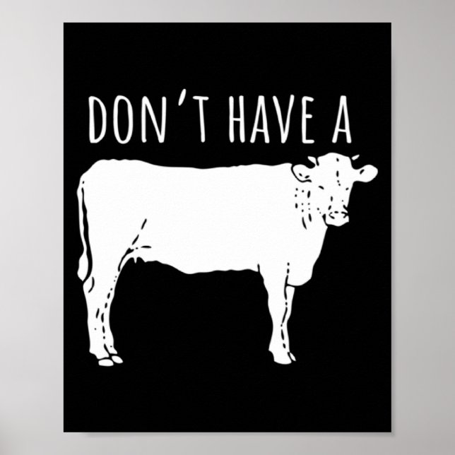 Dont Have A Cow  Poster (Framsidan)