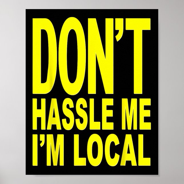 Don't Hle Me I'm Local From Surf Documentary  Poster (Framsidan)