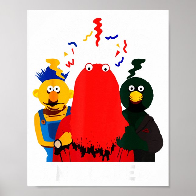 Don't Hug Me I'm Eds Funny Saying Sarcasm  Poster (Framsidan)