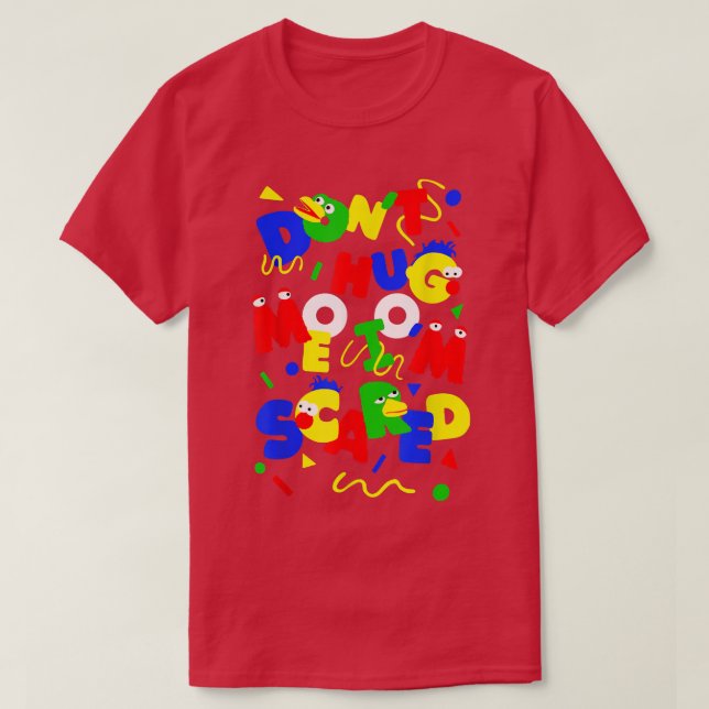 Dont Hug Me Im Skarrids Funny Say Sarcasm T Shirt (Design framsida)