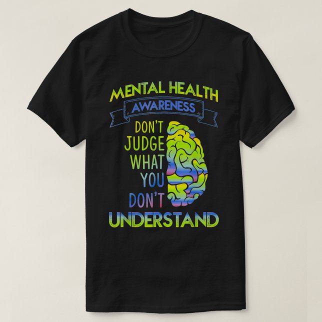 DONT JUDGE MENY HEALTH-gåva för manar  T Shirt (Design framsida)