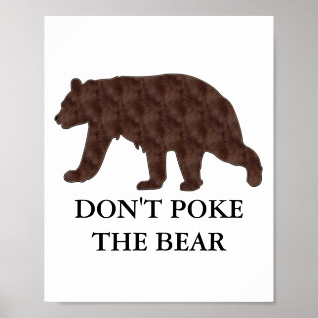 Dont Ke The Bear  Poster (Framsidan)