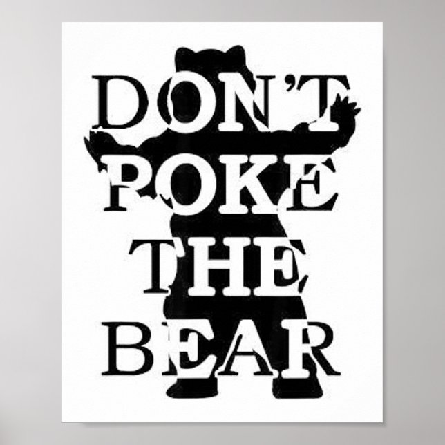 Don't Ke The Bear  Poster (Framsidan)