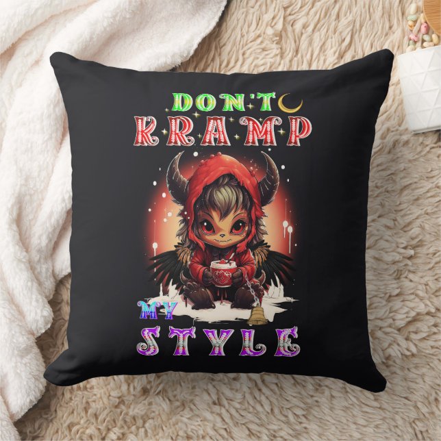 Don't Kramp My Style Kudde (Filt)