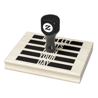 Don't Let Idiots Ruin Your Day Funny Sarcastic Fun Stämpel