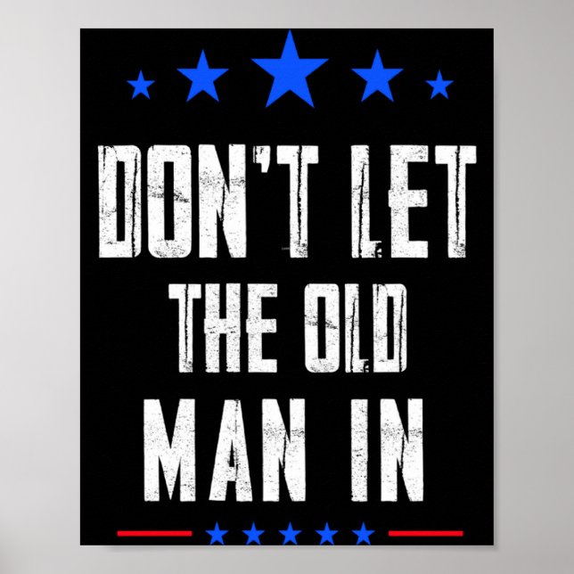 Dont Let The Old Man In  Poster (Framsidan)